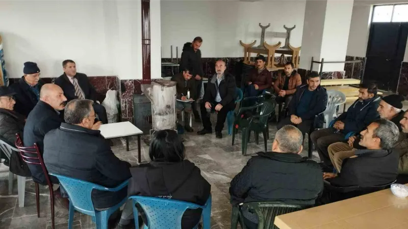 Elazığ’da çiftçileri bilgilendirme toplantıları sürüyor