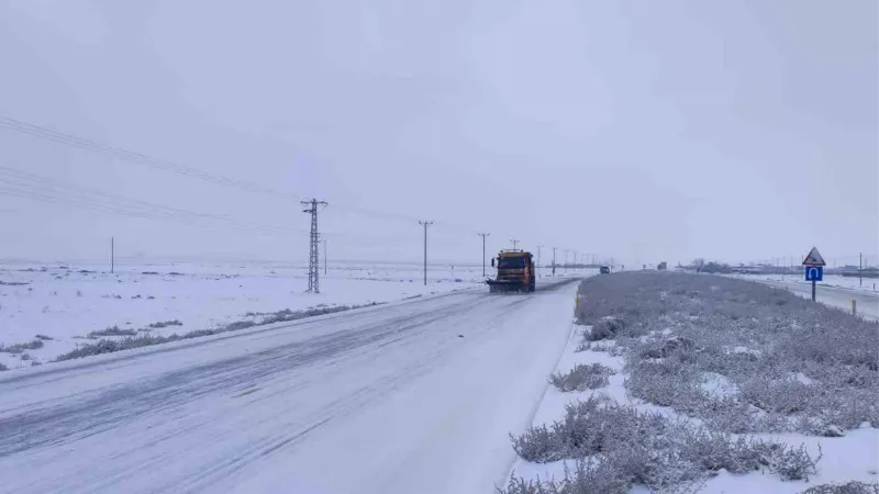 Iğdır’da 23 köy yolu ulaşıma kapandı