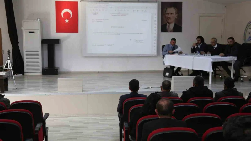 Çameli’nde Şubat ayı meclis toplantısı yapıldı