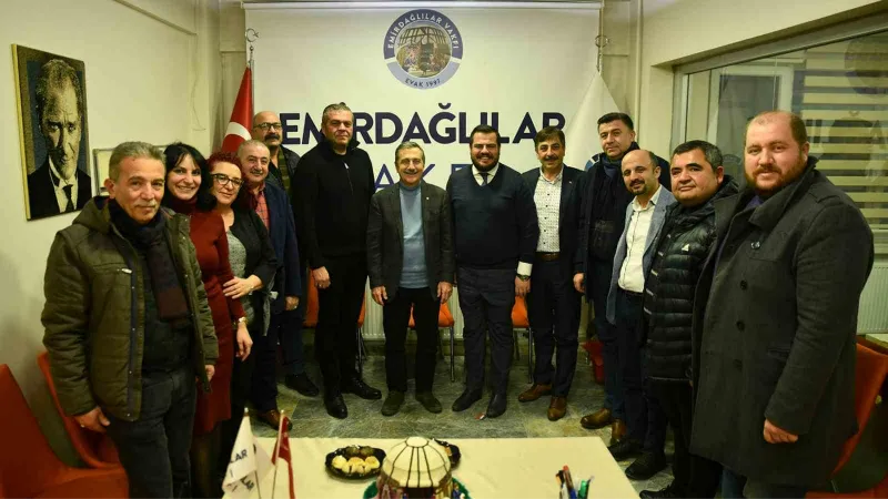 Başkan Ataç’tan Emirdağlılar Vakfı’na ziyaret