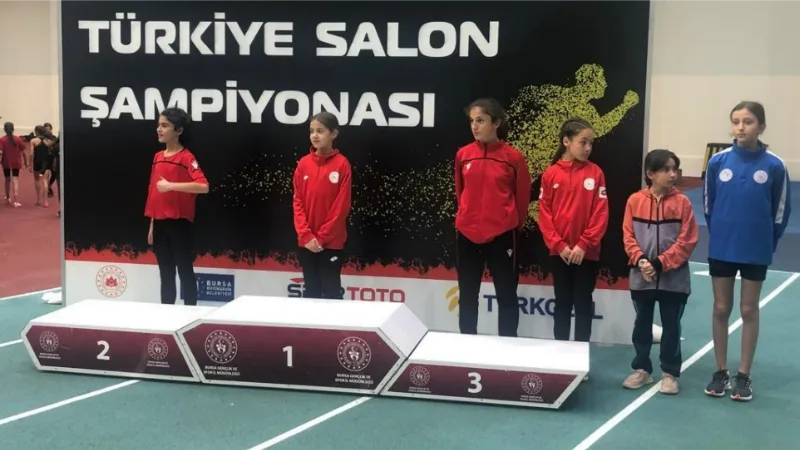 Atletizm şampiyonasından 2 madalya daha geldi