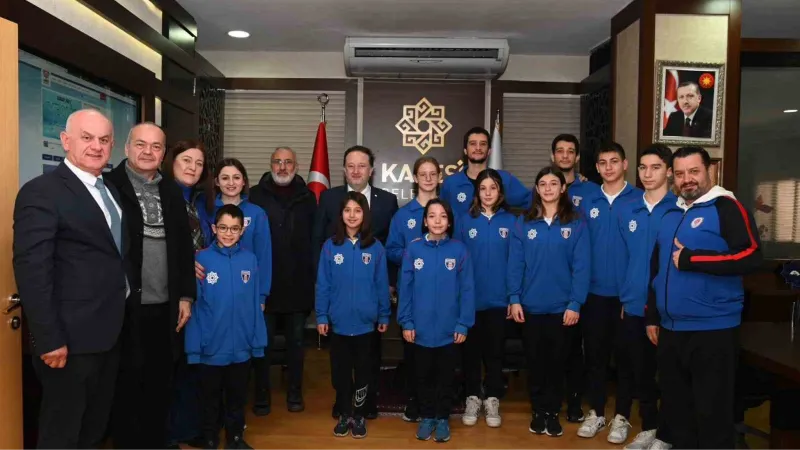 Karesi Belediyespor’un şampiyonları makamda