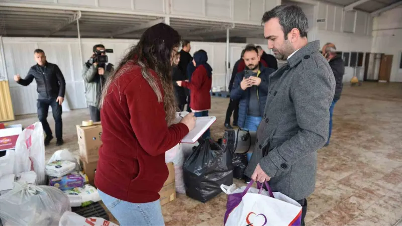 Kepez’den deprem bölgesine yürekleri ısıtan bağış