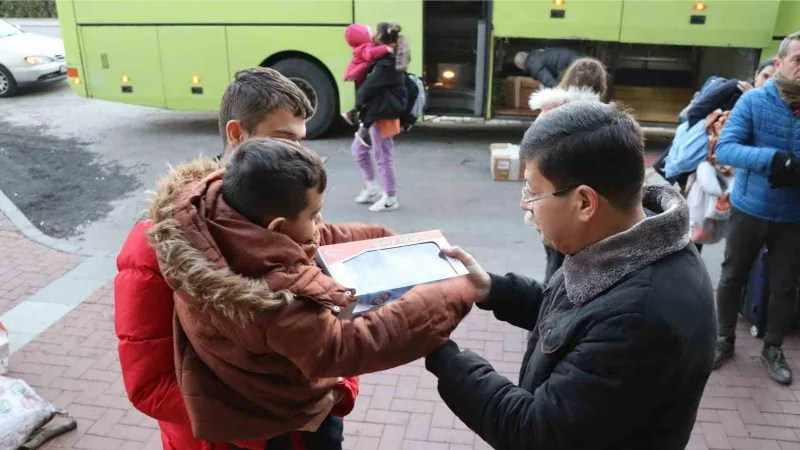 Hatay’daki depremzedeler Nazilli’ye getirildi