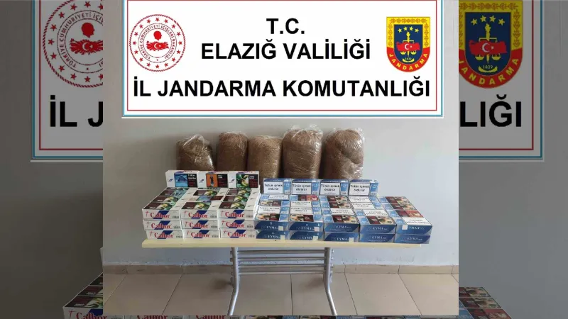 Elazığ’da jandarma ekipleri kaçakçılara göz açtırmıyor