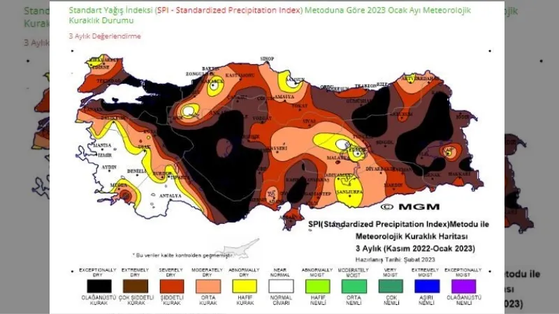 Eskişehir ’çok şiddetli kuraklık’ tehlikesi altında