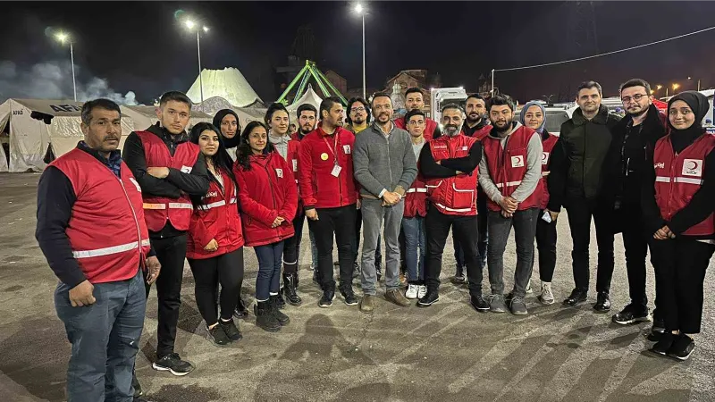 ADÜ deprem bölgesine destek sağlamaya devam ediyor