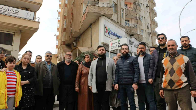 Diyarbakır’da vatandaş, binasındaki eşyanın tahliyesini istiyor
