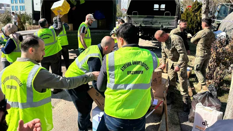 Gezici hayvan hastanesi deprem bölgesinde