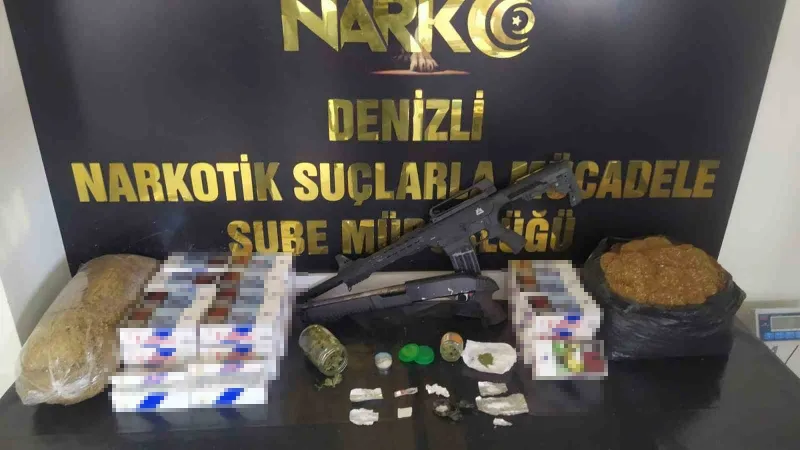 Denizli’de 16 zehir taciri tutuklandı