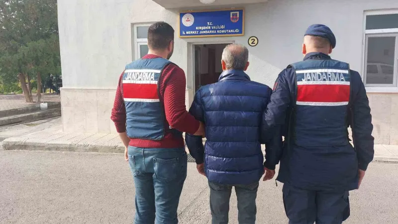 Kırşehir jandarmadan aranan şahıs operasyonu