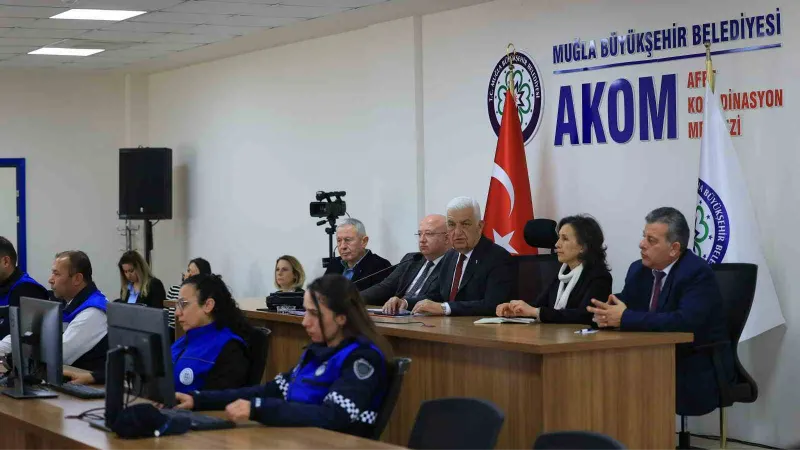 Muğla’da deprem öncesi hazırlık çalışmaları