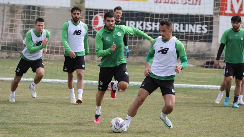 Konyaspor’da Giresunspor maçı hazırlıkları devam etti