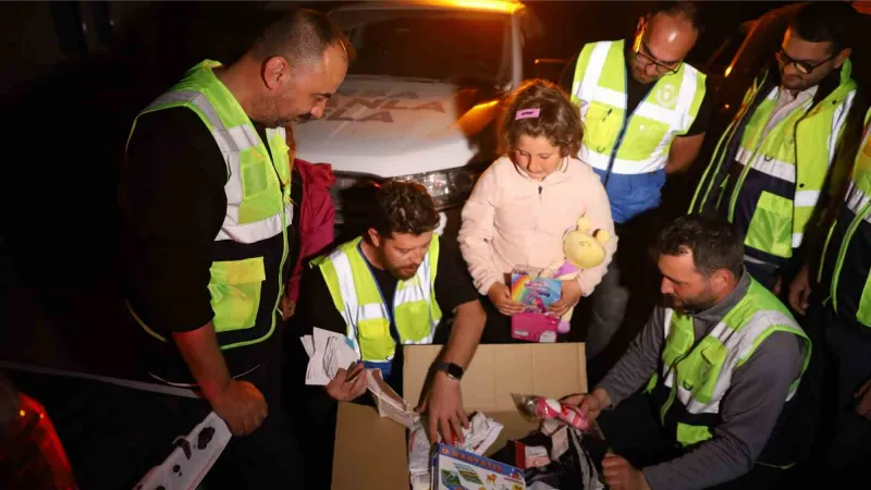 Küçük kuzenler istedi, Büyükşehir yetişti