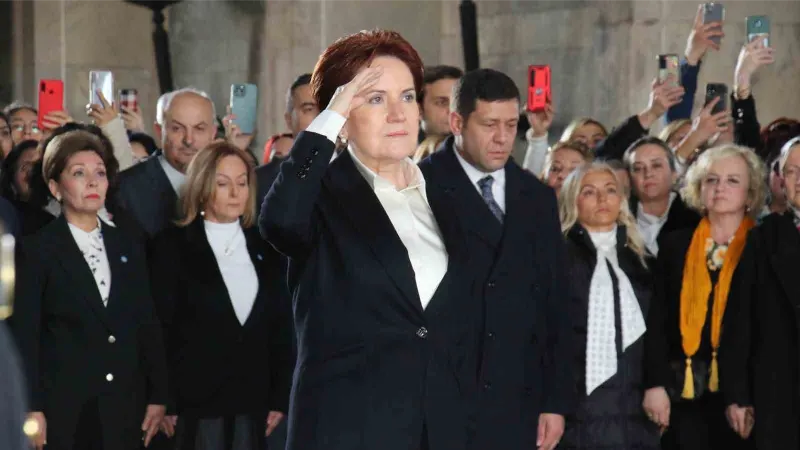 İYİ Parti lideri Akşener’in 8 Mart’ta ilk durağı Anıtkabir oldu