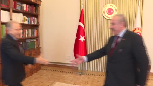 TBMM Başkanı Şentop, İhlas Medya Ankara Temsilcisi Kahraman’ı kabul etti
