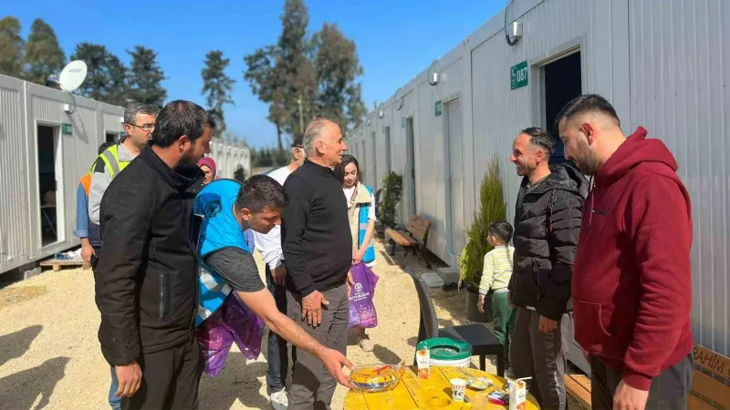 Başkan Zolan dördüncü kez deprem bölgesinde