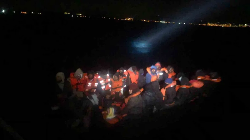 Aydın’da 44 düzensiz göçmen yakalandı, 27’si kurtarıldı