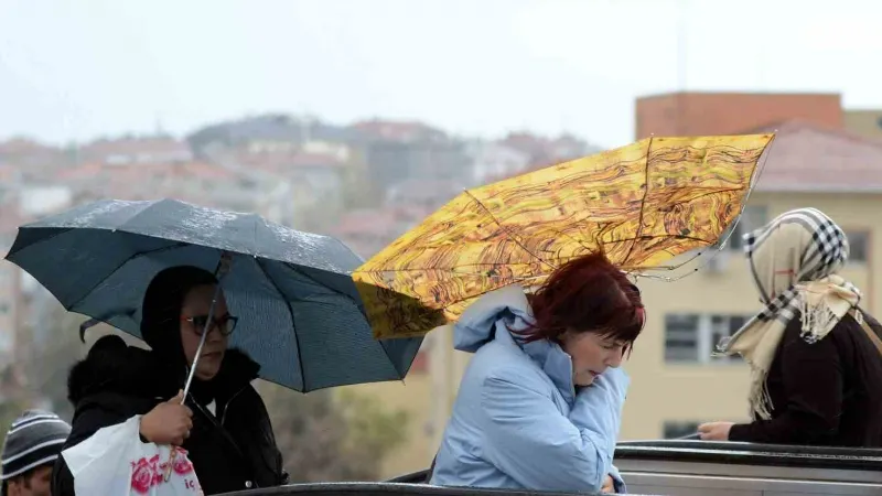 Denizli yağışlı havanın etkisi altına giriyor