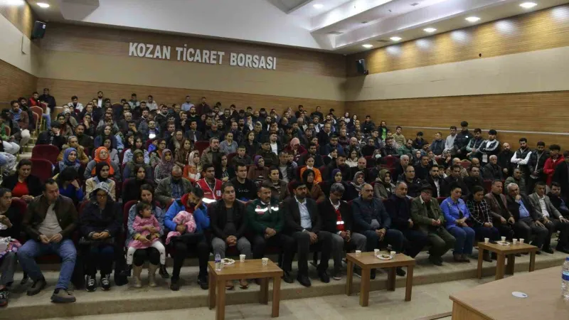 Afetler sonrası Kozanlı gönüllüler bir araya geldi