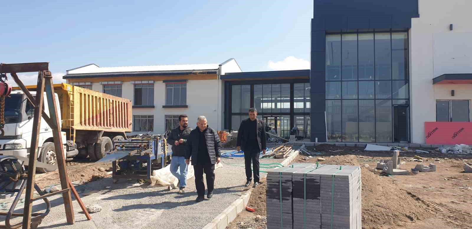 Başkan Büyükkılıç’tan ödüllü proje ‘Hospice’ incelemesi