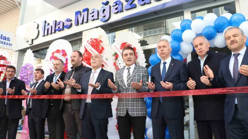 İhlas Pazarlama’nın Amasya’daki 4. mağazası Taşova’da açıldı