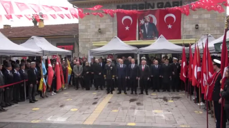 Atatürk’ün Mersin’e gelişinin 100. yıldönümü kutlandı