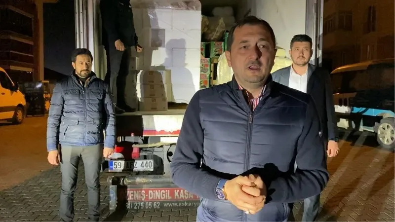 Tekirdağ’dan deprem bölgesine 1 tır dolusu sahur ve iftarlık gönderildi