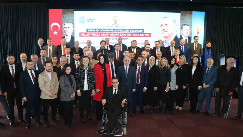 AK Parti Samsun’da aday adayları tanıtıldı