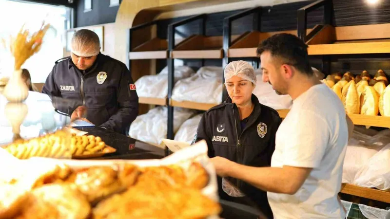 Aksaray’da zabıtadan market ve fırınlara şok denetim