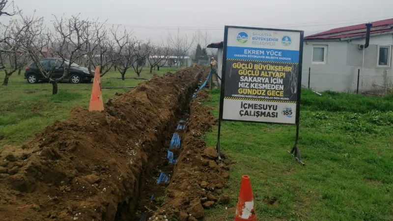 Tarım ve hayvancılığın yoğun olduğu o bölgeye yeni su hattı