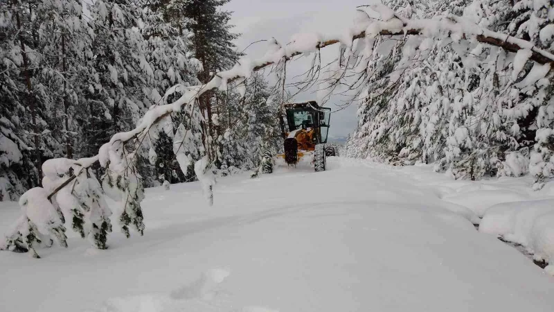 Kastamonu’da 52 köy yolu ulaşıma kapandı