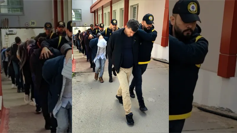 Adana’da hırsızlara şafak operasyonu: 13 gözaltı