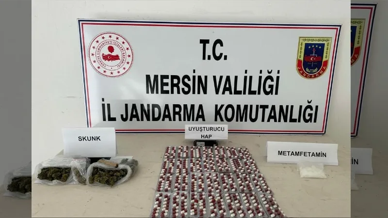 Mersin’de uyuşturucu operasyonu; 2 kişi tutuklandı