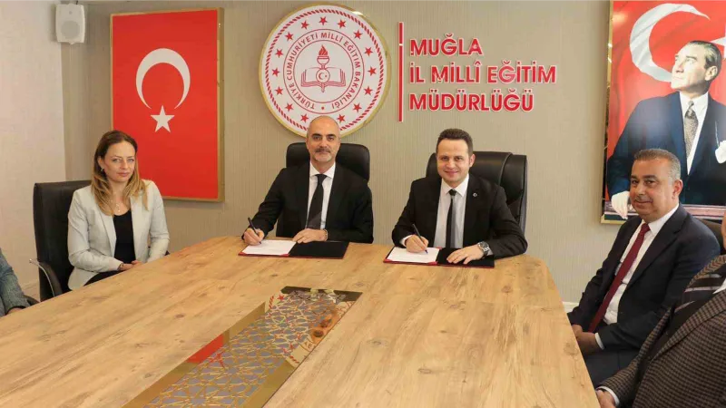 Muğla İl Milli Eğitim, YK Enerji ile mesleki eğitimde iş birliği imzalandı