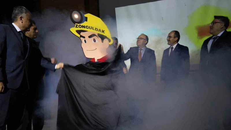 Zonguldak’ın spor maskotu ’Kömürcan’ tanıtıldı