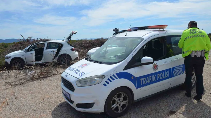 Hırsızlar kaçtı, polis kovaladı