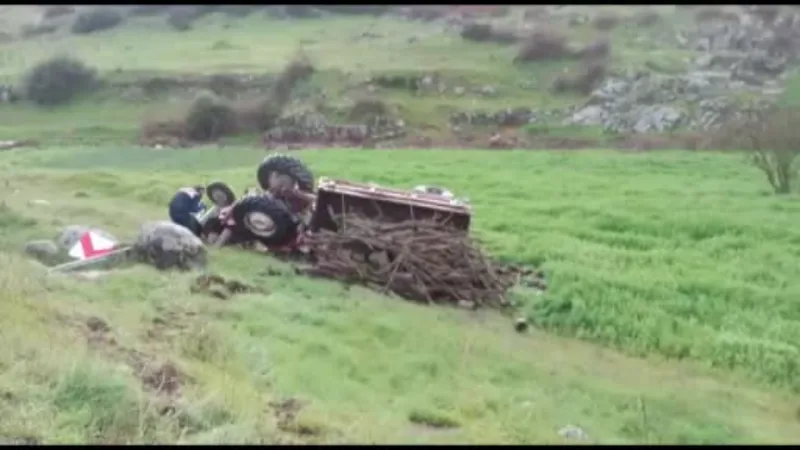 Sındırgı’da traktör kazası: 1 ölü
