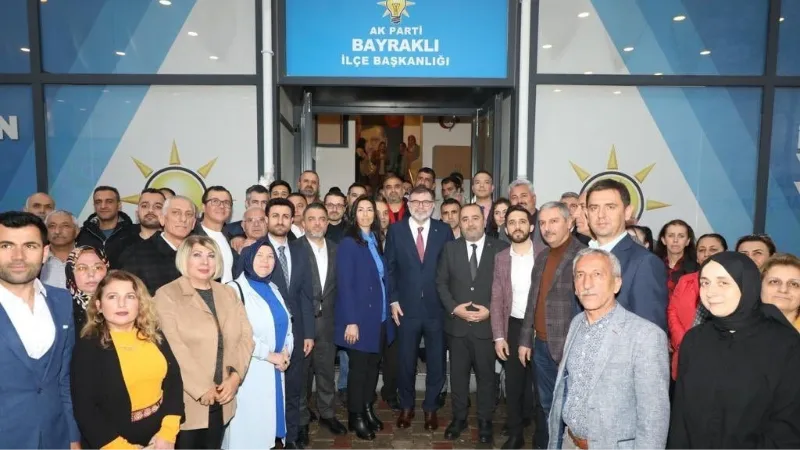 Bayraklı’da Başkan Saygılı’ya coşkulu karşılama