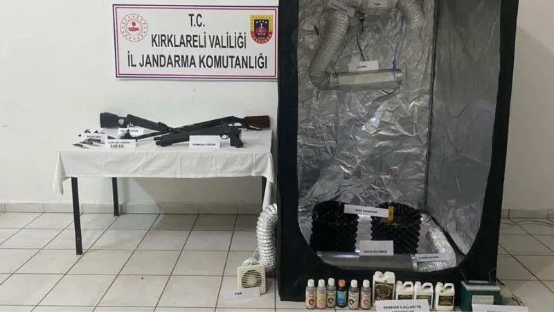 Kırklareli’de uyuşturucu operasyonu: 3 gözaltı