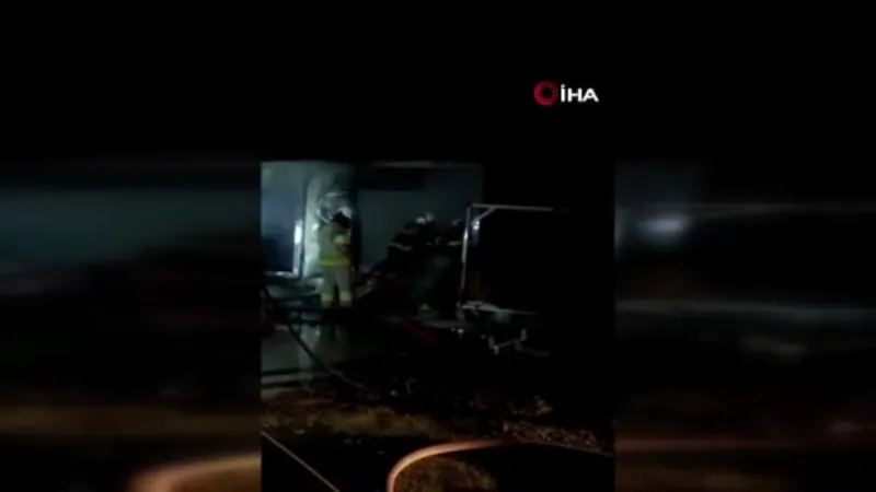 Nusaybin’de patlayan tüp halı yıkama fabrikasını kullanılmaz hale getirdi