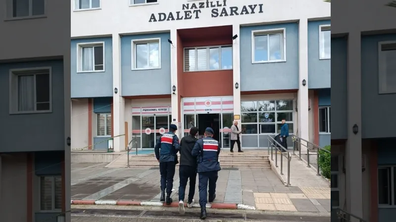 Nazilli’de 25 yıl hapis cezası bulunan şahıs yakalandı