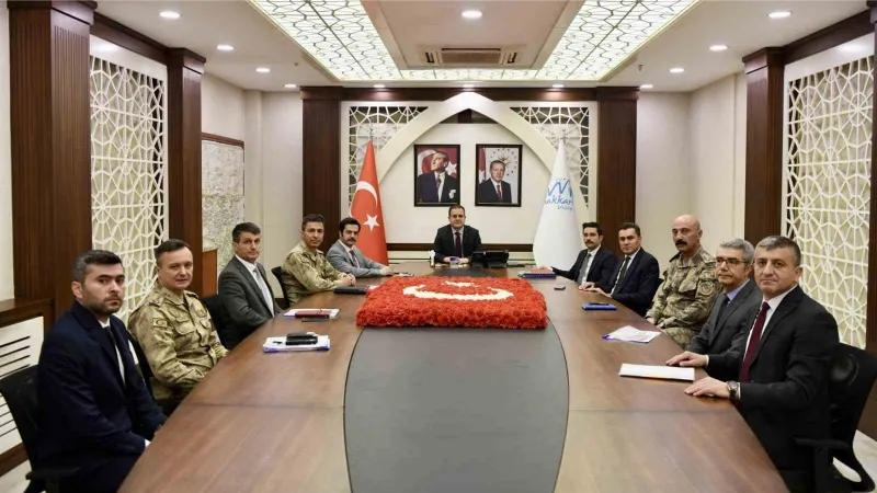 Hakkari’de seçim güvenliği toplantısı yapıldı