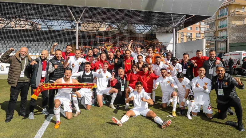 Göztepe, ilk kez play-off hattında