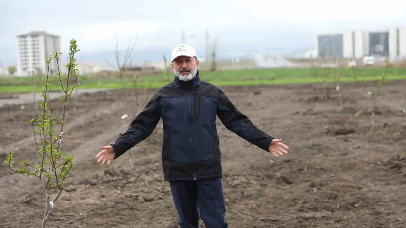 Başkan Çolakbayrakdar’dan Kayseri’de yine ilk olan Meyve Bahçeli Park Projesi