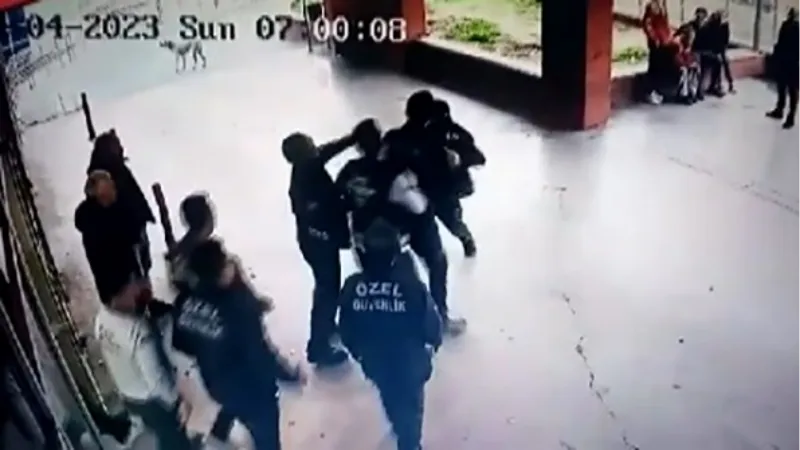 İzmir’de hastanedeki kavganın görüntüleri ortaya çıktı