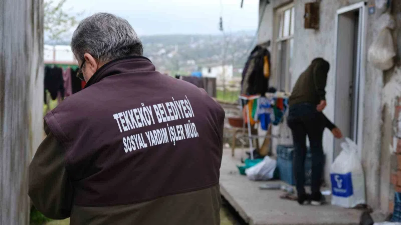 Tekkeköy Belediyesi Ramazan yardımlarını sürdürüyor