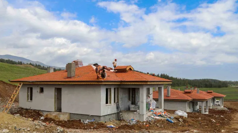 Belpınar köy evleri örnek olacak