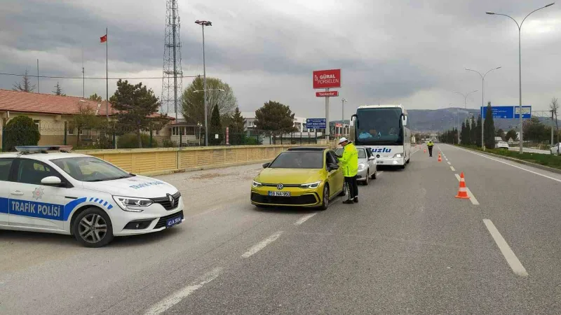 Kütahya’da Ramazan Bayramı süresince trafik tedbirlerinde 375 ekip ve 753 personel görev yapacak