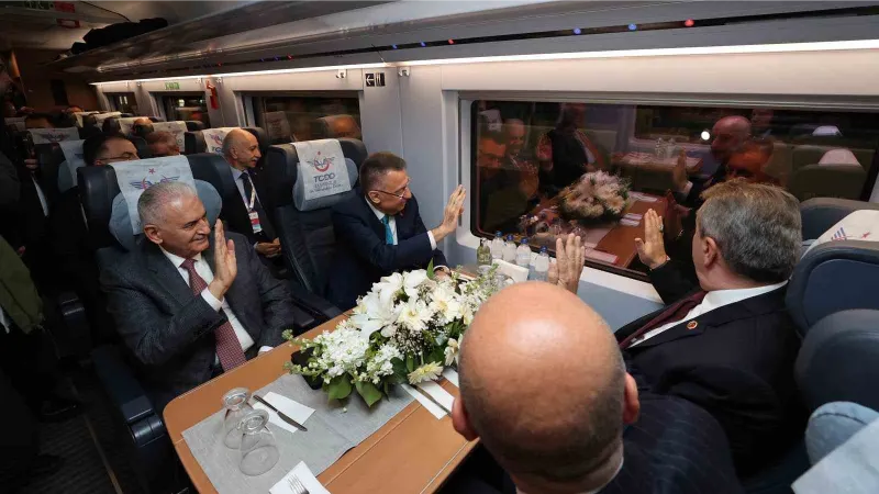 Ankara-Sivas Yüksek Hızlı Tren Hattı’nda ilk sefer
